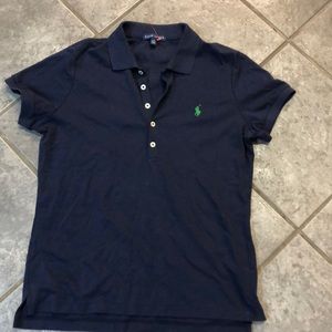 Women’s Ralph Lauren large polo navy blue